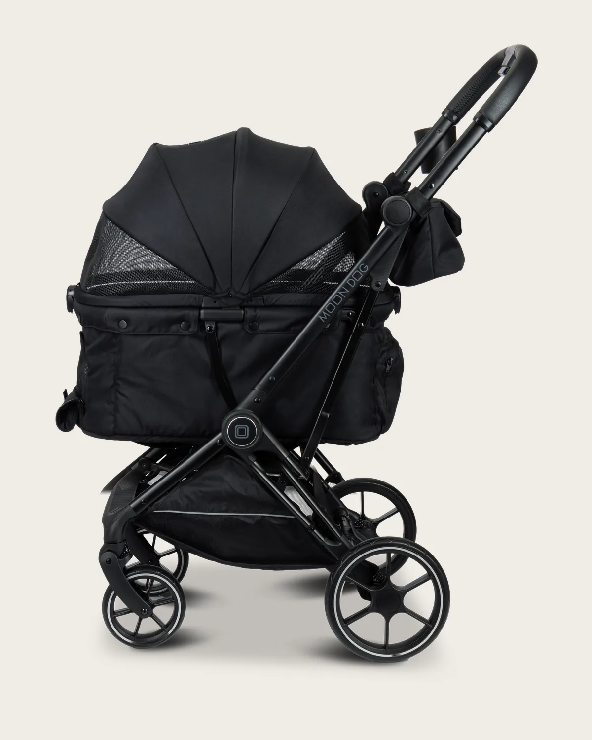 MOON Dog City Fold (L) mit großen Rädern und kleiner Wanne, für Hunde bis 8 kg